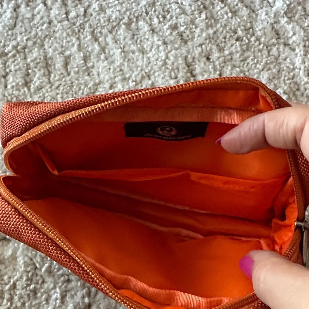 Zero Halliburton Orange Pouch
